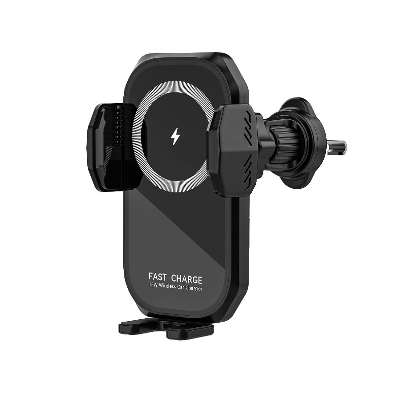 15W induction car wireless charging mobile phone holder with aromatherapy