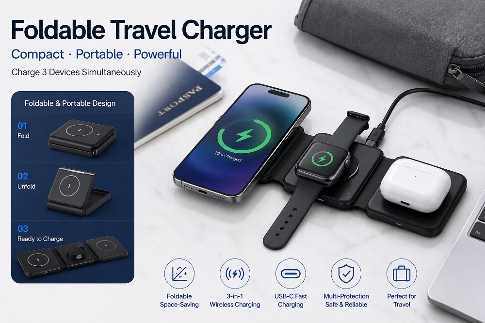 Best Foldable Travel Charger for Business Trips and Daily Carry in 2026 Best Foldable Travel Charger for Business Trips and Daily Carry in 2026
