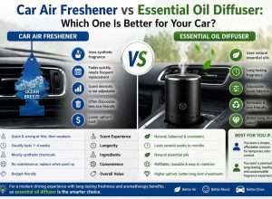 Car Air Freshener vs Essential Oil Diffuser: Which One Is Better for Your Car?
