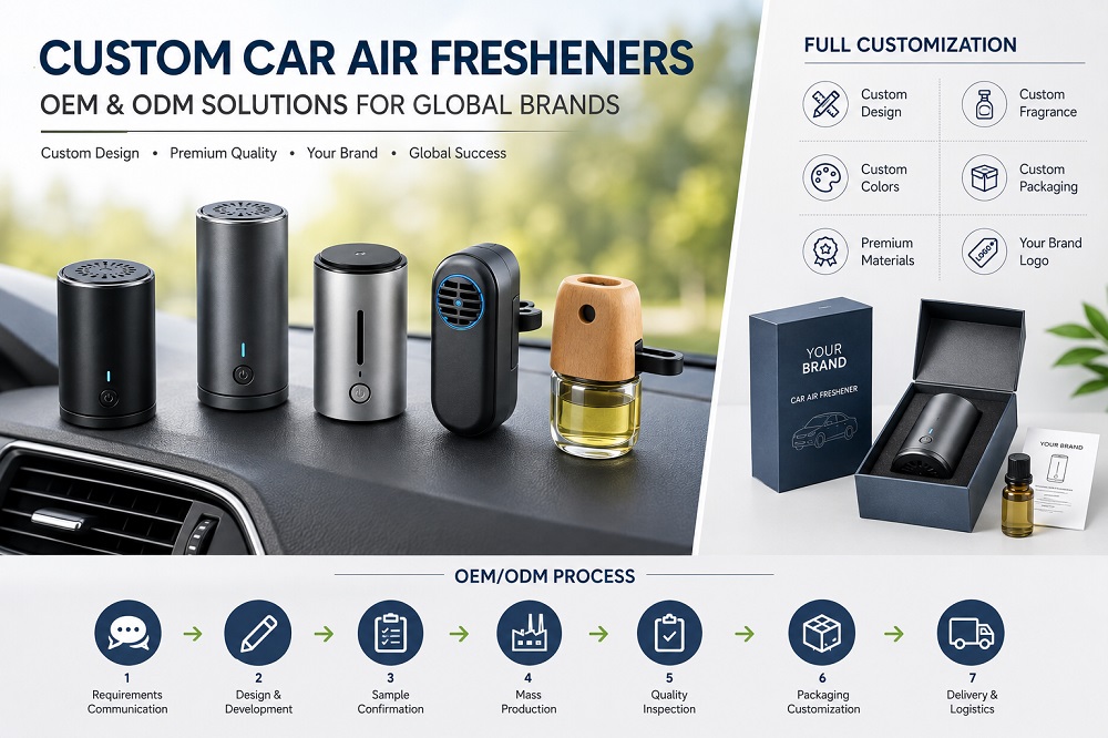 Custom Car Air Fresheners: OEM & ODM Solutions for Global Brands Custom Car Air Fresheners: OEM & ODM Solutions for Global Brands