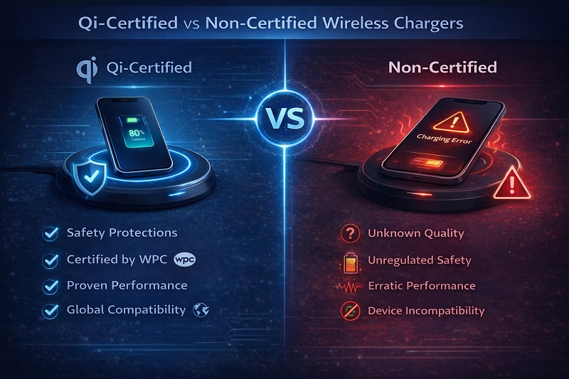 What Are the Differences Between Qi-Certified and Non-Certified Wireless Chargers?