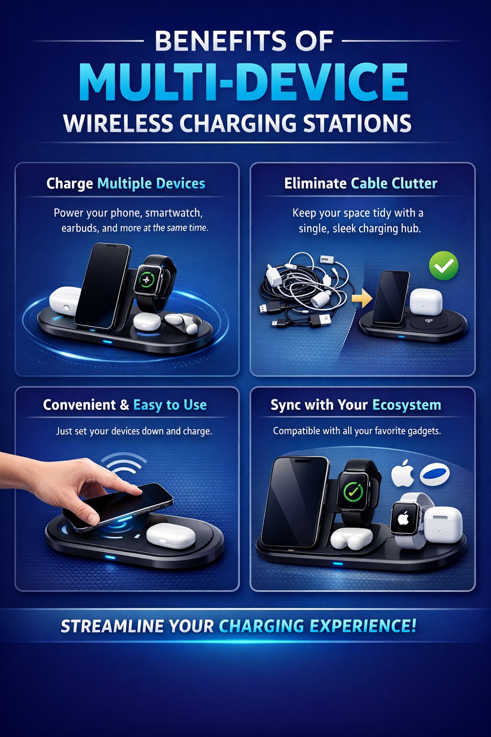 How Do Multi-Device Wireless Charging Stations Improve User Experience?