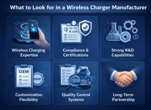 What Should Buyers Look for When Choosing a Wireless Charger Manufacturer?