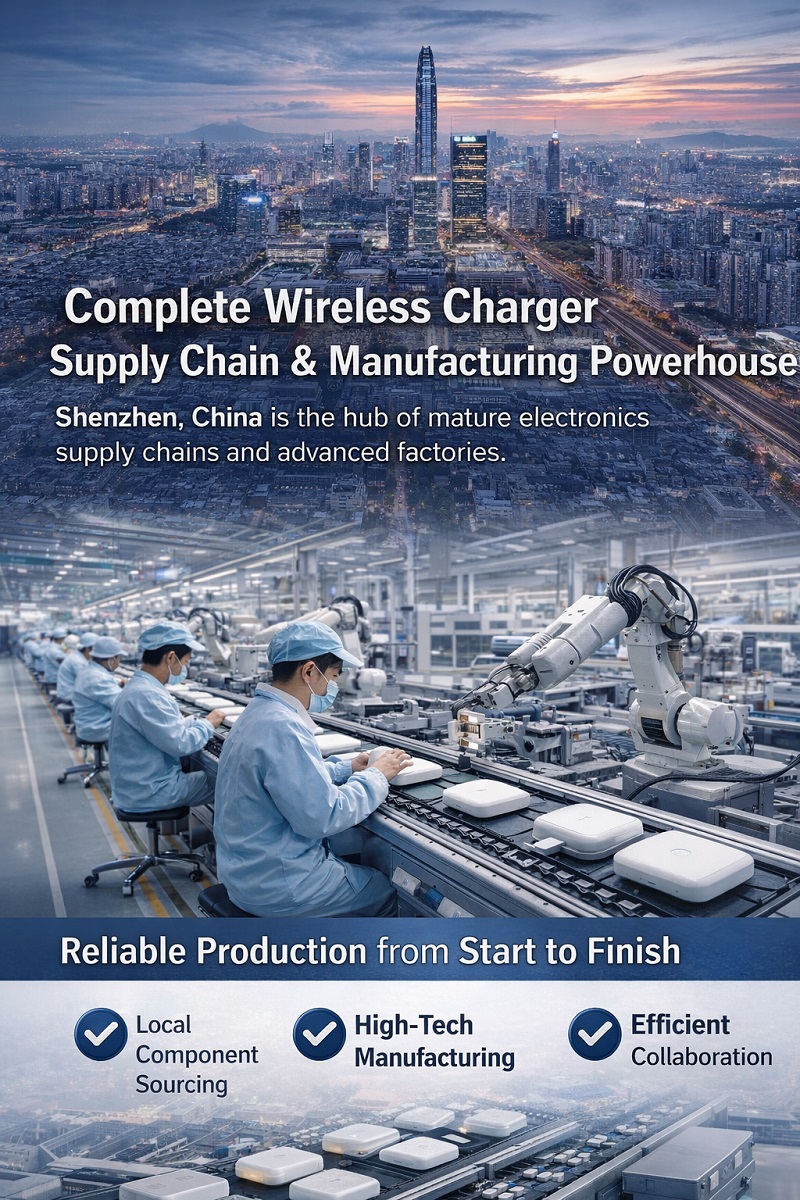 Why Are So Many Global Brands Sourcing Wireless Chargers from China? Why Are So Many Global Brands Sourcing Wireless Chargers from China?