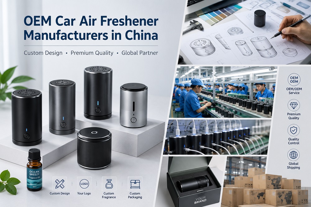 Why More Brands Are Choosing OEM Car Air Freshener Manufacturers in China