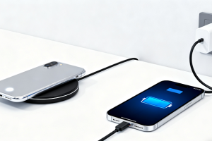 Kiek greitesnis belaidis įkrovimas, palyginti su laidiniu įkrovimu?