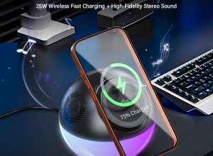 25W Wireless Charger Bluetooth Speaker: A Perfect Corporate Gift