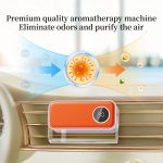 Smart Car Air Freshener Spray Diffuser with Display for Modern Automotive Fragrance Brands