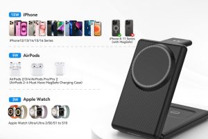 Are 3 in 1 wireless chargers compatible with iPhone, Apple Watch, and AirPods?